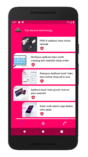 Pembuatan website , aplikasi kasir toko,aplikasi restoran cafe ,aplikasi sekolah , dan aplikasi android app bundle.